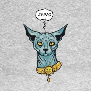 Lying cat T-Shirt